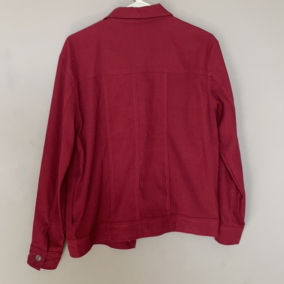 Burgundy Shacket (2 for $30) - Picture 2 of 2